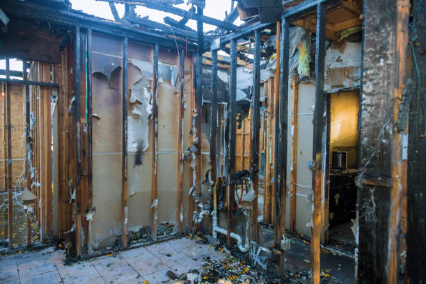 Professional Emergency Fire Cleanup technician working in Shingle Springs, CA